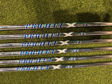 Titelist T150/T200 Combo Set 5-PW Iron Set, Project X LZ Stiff Flex, 2" Over STD Length, RH