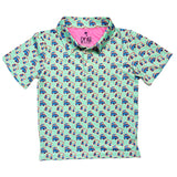 Bear The Palm Junior Polo- Kiawah Cruiser