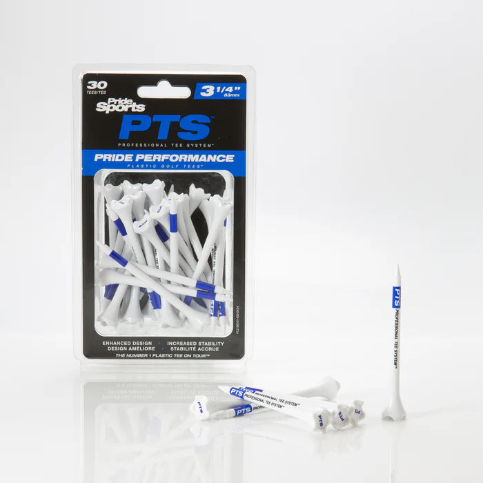 Pride Professional Tee System Performance Plastic Tees-  3 1/4