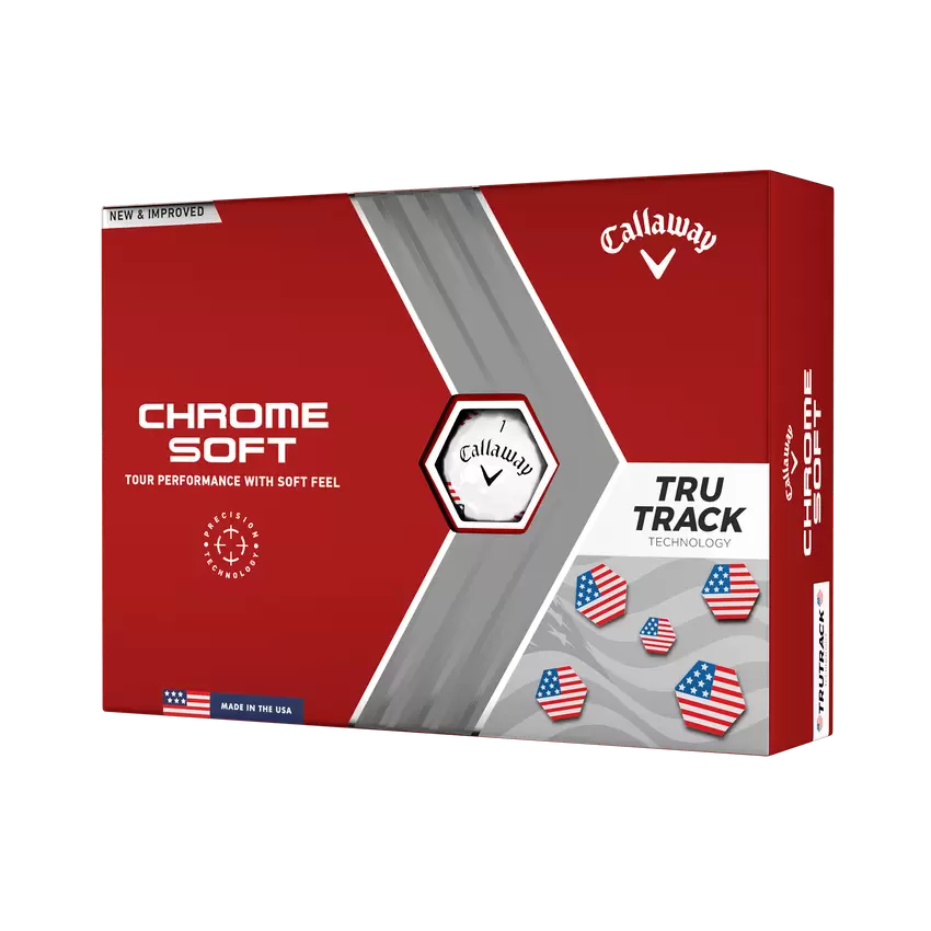 Callaway 2023 Chrome Soft Tru Track USA- Dozen