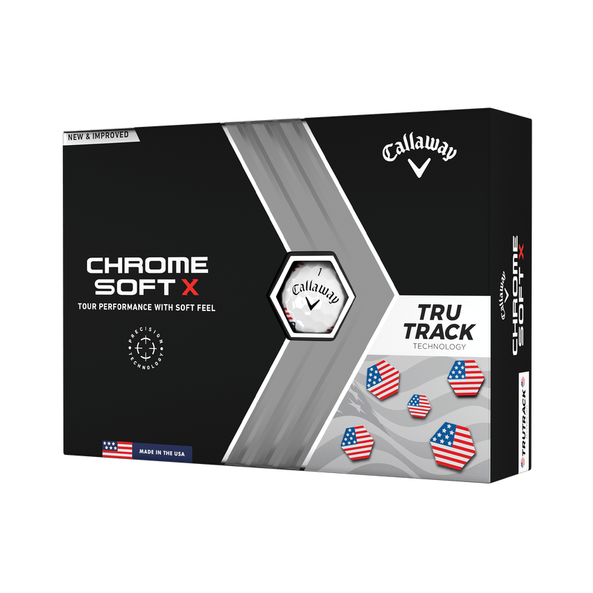 Callaway 2023 Chrome Soft X Tru Track USA- Dozen