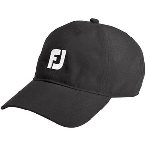 FootJoy DryJoy Baseball Rain Hat- Black