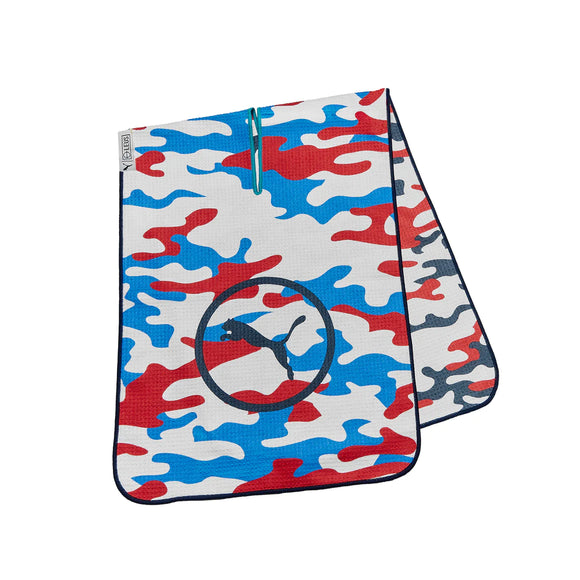 Puma Tour Microfiber Towel- Volition RWB Camo