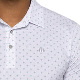 Travis Mathew Men's Green Glow Polo