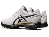 Asics Men's Gel Ace Pro M Golf Shoe- White/Black- Size 10.5