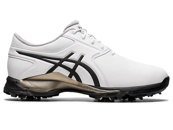 Asics Men's Gel Ace Pro M Golf Shoe- White/Black- Size 10.5