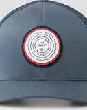 Travis Mathew The Patch Snapback Hat- Dark Blue