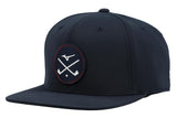 Mizuno Crossed Club Snapback Adjustable Hat