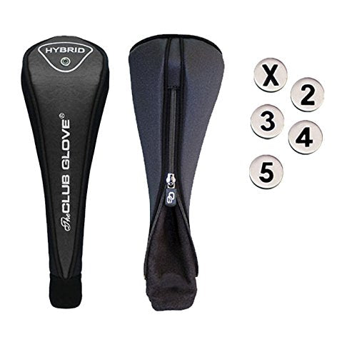 Club Glove Finest Hybrid Wood Cover- Multi-Snap Numbers