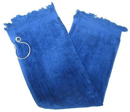 PrideSports Golf Towel- 16"x 24"- Navy - Bogies R Us Golf Shop LowCountry Custom Golf