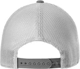 Black Clover Newport Snapback Adjustable Hat- Grey/Silver