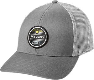 Black Clover Newport Snapback Adjustable Hat- Grey/Silver