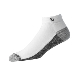 FootJoy Mens ProDry Sport Sock White XL - Bogies R Us Golf Shop LowCountry Custom Golf