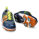 FootJoy Freestyle Boys Junior Golf Shoes- Navy/Orange - Bogies R Us Golf Shop LowCountry Custom Golf