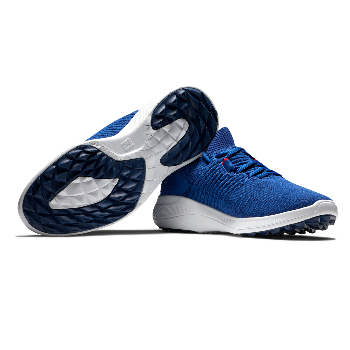 FootJoy Junior Flex XP Golf Shoes- Blue/White