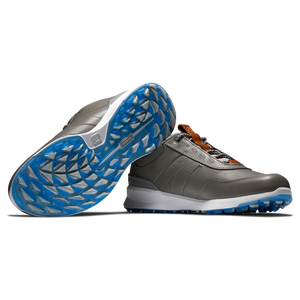 FootJoy Men's Stratos Spikeless Golf Shoes- Grey- Prior Season