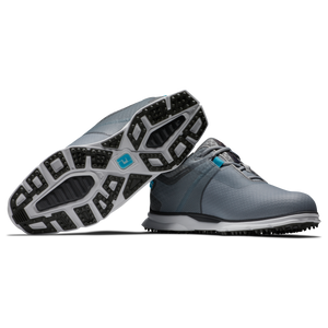 FootJoy Men's Pro SL Sports Golf Shoes- Grey/Reef Blue
