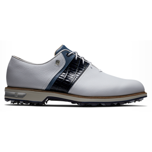 FootJoy Men's Premier Golf Shoes- White/Black/Navy