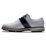 FootJoy Men's Premier Golf Shoes- White/Black/Navy