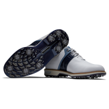 FootJoy Men's Premier Golf Shoes- White/Black/Navy