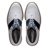 FootJoy Men's Premier Golf Shoes- White/Black/Navy