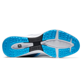 FootJoy Men's Fuel Sport Golf Shoes- White/Blue