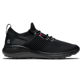 FootJoy Men's Flex XP Golf Shoes- Black/ Charcoal- Previous Season