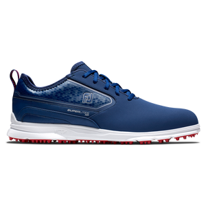 FootJoy Men's Superlites XP Golf Shoes- Navy/White/Red