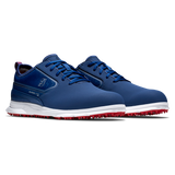 FootJoy Men's Superlites XP Golf Shoes- Navy/White/Red