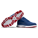 FootJoy Men's Superlites XP Golf Shoes- Navy/White/Red