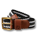 FootJoy Men's Striped Braided Golf Belt