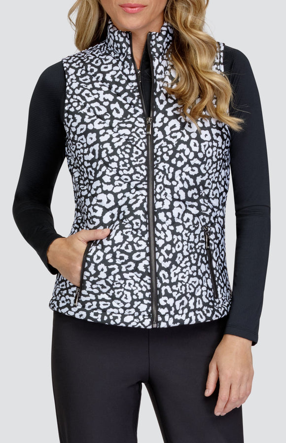 Tail Ladies Harlow Vest - Onyx Leopard