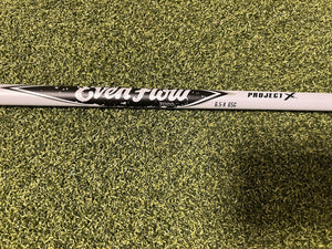 Project X Even Flow T1100 6.5 65g White X-Flex Driver Shaft- Uncut