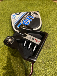 Odyssey Ten 2 Ball Red Stroke Lab Putter, 33" RH