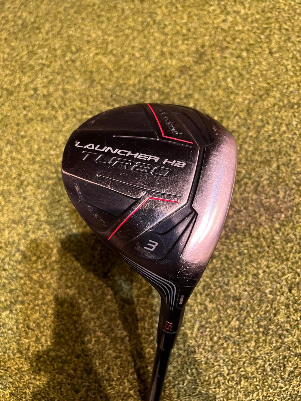 Cleveland Launcher HB Turbo 3 15* Fairway Wood, Miyazaki Regular Flex, RH
