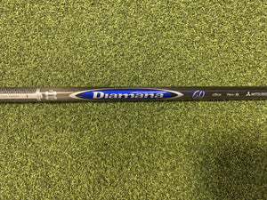 Diamana Blue S+ 60 Stiff Flex Driver Shaft with Mizuno LH Adapter
