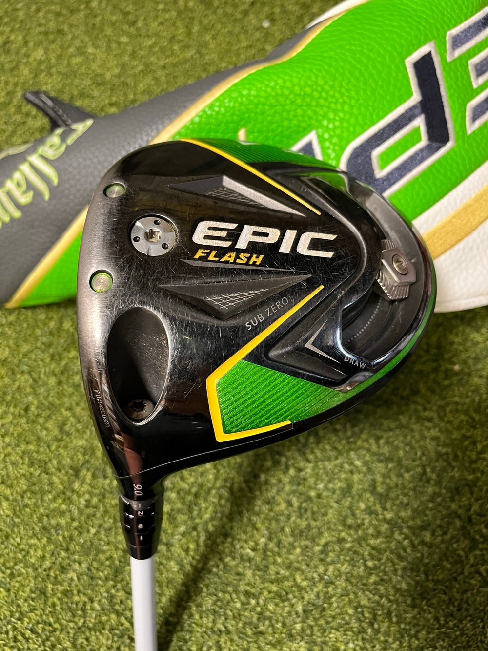 Callaway Epic Flash Sub Zero 9* Driver, Fujikura Pro 2.0 X-Stiff Flex,