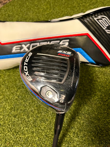 Tour Edge Exotics EXS Pro 3 15* Fairway Wood, Hzrdus Smoke Stiff Flex, RH