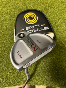 Odyssey White Hot OG 2 Ball Stroke Lab Putter, 35" RH