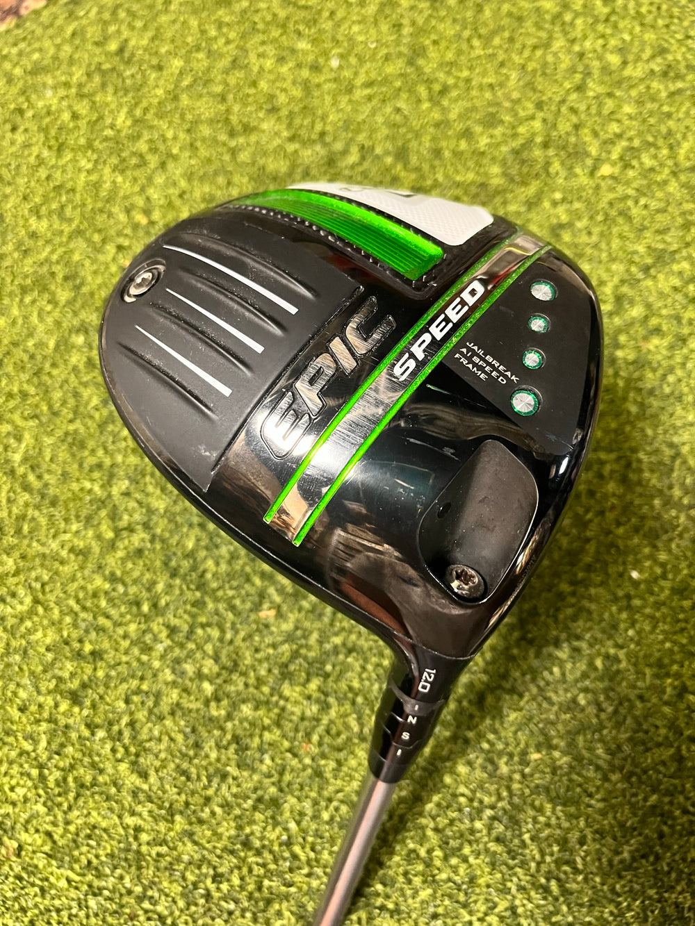 Callaway Epic Speed 12* Driver, Quranta Regular Flex, RH