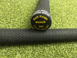 Ping GP Tour Velvet 360 Midsize Grip- Yellow- Single Grip