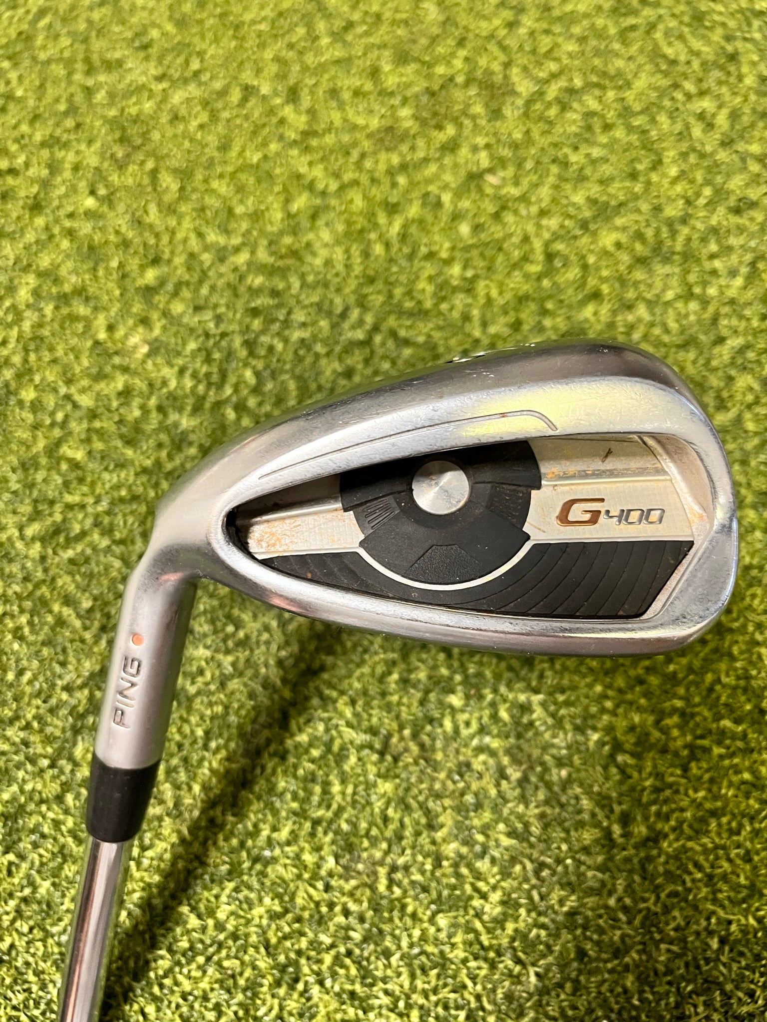 Ping G400 Single 9 Iron, AWT 2.0 Stiff Flex, LH