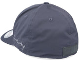 Black Clover Sharp Flat Fitted Hat- Heather Grey