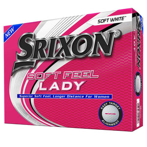 Srixon Soft Feel Lady Golf Balls- Dozen
