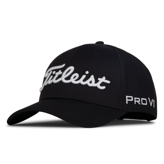 Titleist Tour Performance Adjustable Hat- Black/White