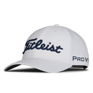 Titleist Tour Performance Adjustable Hat- White/Navy