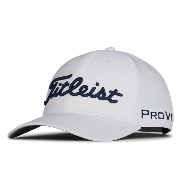 Titleist Tour Performance Adjustable Hat- White/Navy