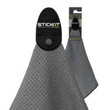 Monument Stick it Magnetic Golf Towel- Waffle Microfiber