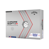 Callaway Chrome Soft X LS Golf Balls- Dozen