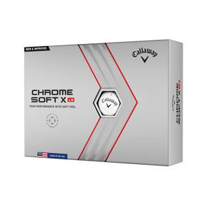 Callaway Chrome Soft X LS Golf Balls- Dozen